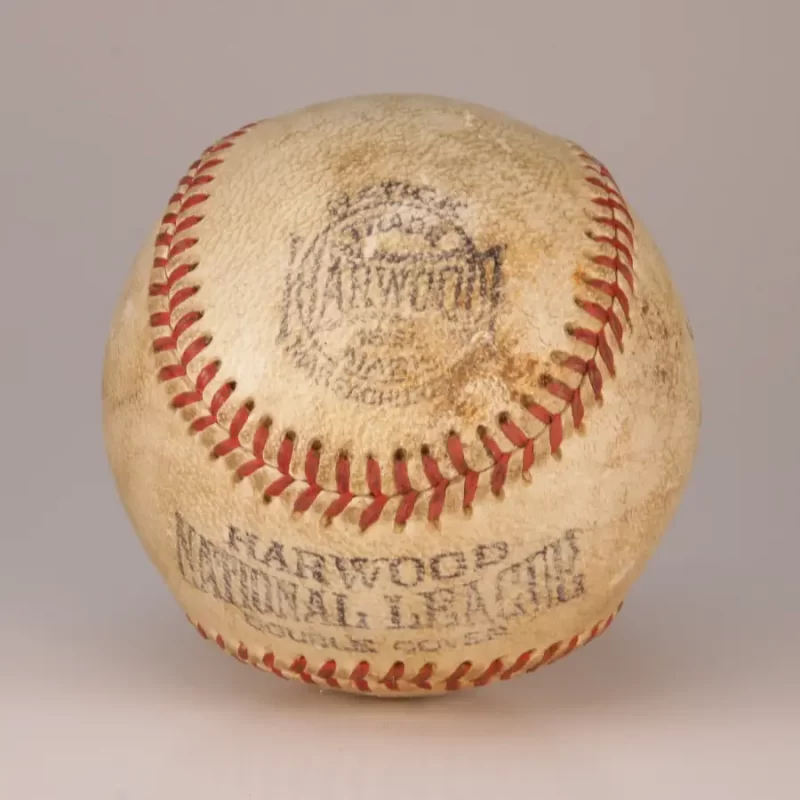 Harwood National League Double Cover Baseball - 1940's